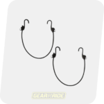 MOTOTECH Bungee Tie-Down Grappler Black 2 ft - Pack of 2