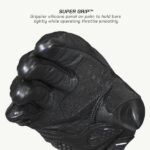 VIATERRA Riding Gloves Holeshot V2 Gunmetal - Image 6