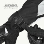VIATERRA Riding Gloves Holeshot V2 Black - Image 8