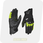 VIATERRA Riding Gloves Holeshot V2 Fluro Green