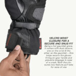 VIATERRA Riding Gloves Tundra V3 WP Black - Image 10
