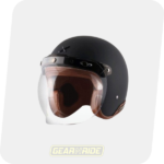 AXOR Helmet Retro Jet Black Dull