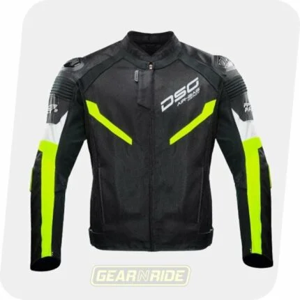 DSG Riding Jacket Race Pro V2 Fluro Yellow GEAR N RIDE Shop