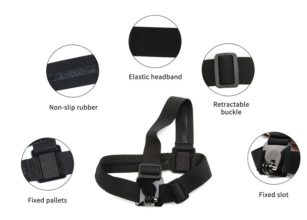 head strap mount chest mount for action camera in india gopro sjcam Yi