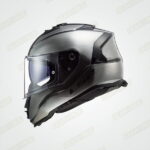 LS2 Helmet FF800 Strom II Jeans Titanium Gloss - Image 5