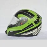 Pre-owned MT Helmet Mugello Matte Green, Size-M (006)