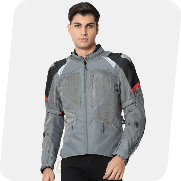 SOLACE Riding Jacket Sabre Pro V5 Grey – GEAR N RIDE – Shop