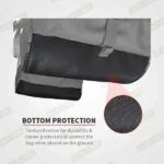 VIATERRA Tail Bag Claw V3 100% WP Black Orange 72L - Image 14