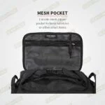 VIATERRA Tail Bag Claw V3 100% WP Black Orange 72L - Image 9