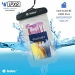 BOBO Waterproof Mobile Phone Pouch Milky White - Image 6