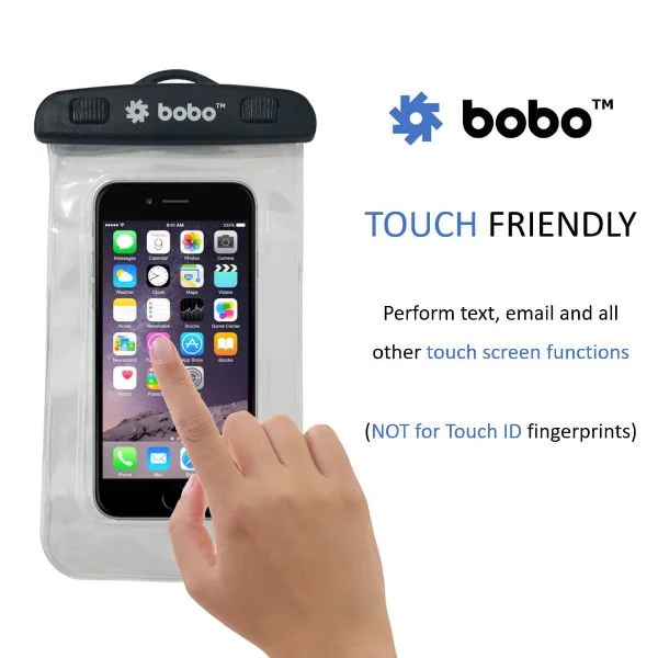 BOBO Waterproof Mobile Phone Pouch Milky White - Image 3