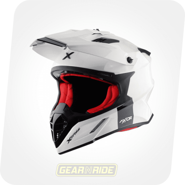 All white best sale dirt bike helmet