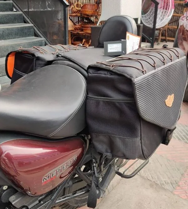 GUARDIAN GEARS Saddle Bags for Straight Exhaust Bikes Alpha Cruiser WP 60L GEAR N RIDE Shop