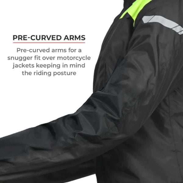 Riding jacket online rain cover