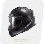 LS2 Helmet FF800 Storm II Solid Black Glossy