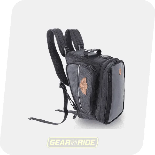 GUARDIAN GEARS Semi Hard Universal (Non-Magnetic) Tank Bag Alpha 20L, with Waterproof Dry Bag - Image 3