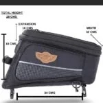 GUARDIAN GEARS Semi Hard Universal (Non-Magnetic) Tank Bag Alpha 20L, with Waterproof Dry Bag - Image 6