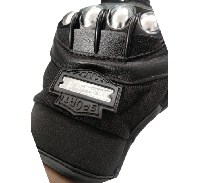 BSDDP Riding Gloves Metal Black - Image 3