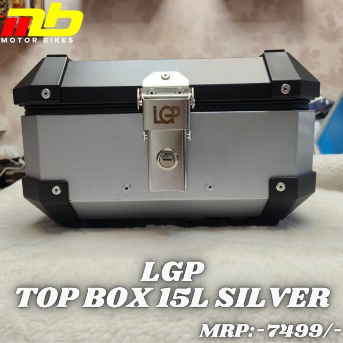 LGP Aluminium Top Box 15L Silver - Image 1