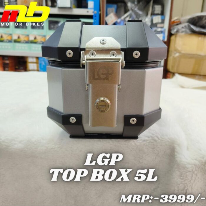 LGP Aluminium Top Box 5L Silver - Image 1