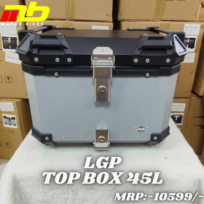 LGP Aluminium Top Box 45L Silver - Image 1