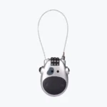LGP Cable Number Lock for Helmet, Silver - Image 3