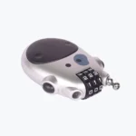 LGP Cable Number Lock for Helmet, Silver - Image 6