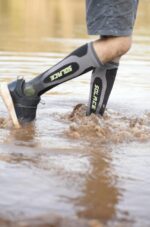 SOLACE Waterproof Socks Suska Core Black & Neon - Image 6