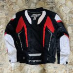 Pre-owned TARMAC Riding Jacket Corsa Black White Red, size XS - Image 2
