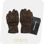 Pre-owned ROYAL ENFIELD Gloves Vintage Olive Brown, size M (20 cm)