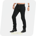 SOLACE Riding Jeans Mercury Black - Image 3
