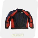 Pre-Owned MOTOTECH Riding Jacket Scrambler Air Black/Red, Size XXL