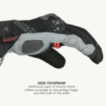 VIATERRA Riding Gloves Roost V2 Grey - Image 10