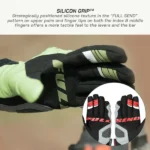VIATERRA Riding Gloves Roost V2 Grey - Image 7