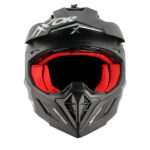 AXOR Helmet X-Cross Single Color Black Matt - Image 2