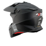 AXOR Helmet X-Cross Single Color Black Matt - Image 4
