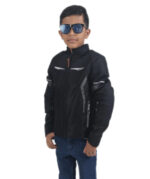 SOLACE Kid's Riding Jacket Reywin Black Grey - Image 3