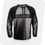 SOLACE Riding Jersey Falcon Black Grey