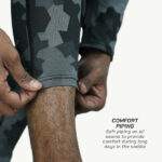 VIATERRA 2nd Skin Base Layer Bottom Grey Camo - Image 15