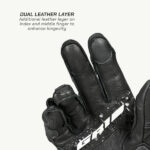 VIATERRA Riding Gloves Grid MK3 Black - Image 11