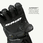 VIATERRA Riding Gloves Grid MK3 Black - Image 16