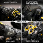 VIATERRA Riding Gloves Grid MK3 Black - Image 21