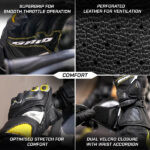 VIATERRA Riding Gloves Grid MK3 Black - Image 23