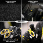 VIATERRA Riding Gloves Grid MK3 Black - Image 24