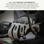 VIATERRA Riding Gloves Miller Urban Commute Black - Image 5