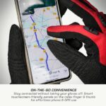 VIATERRA Riding Gloves Miller Urban Commute Black - Image 8