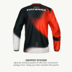 VIATERRA Riding Jersey Style Flow Red - Image 8