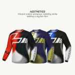 VIATERRA Riding Jersey Style Flow Red - Image 2