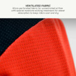 VIATERRA Riding Jersey Style Flow Red - Image 4