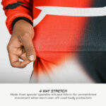VIATERRA Riding Jersey Style Flow Red - Image 6